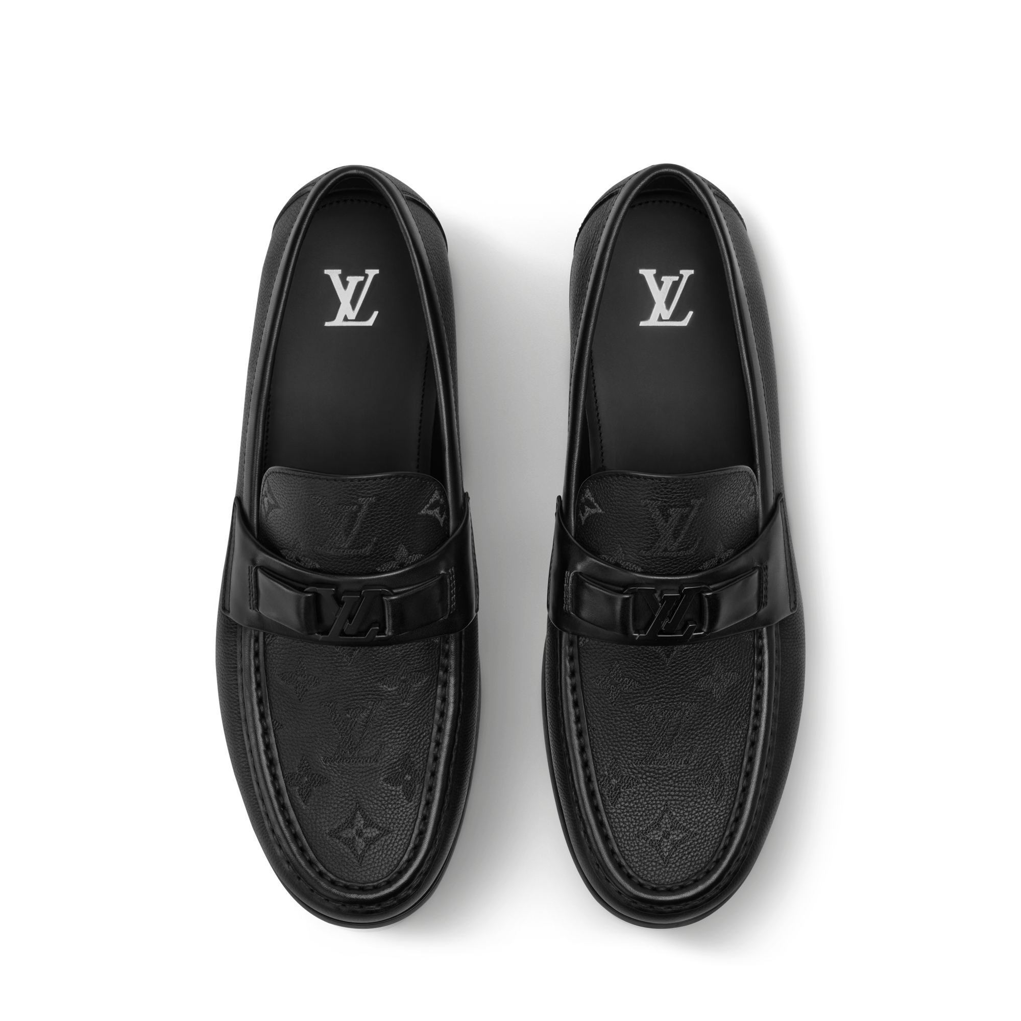 Louis Vuitton ブラック ローファー Black All Shoes Shoes | LOUIS VUITTON